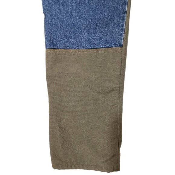 FIELD TESTED GUIDE GEAR Reinforced Field Pants Men's 32x30 Denim Khaki Canvas‎ - Picture 3 of 13